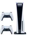 Playstation 5 + 2 белых джойстика