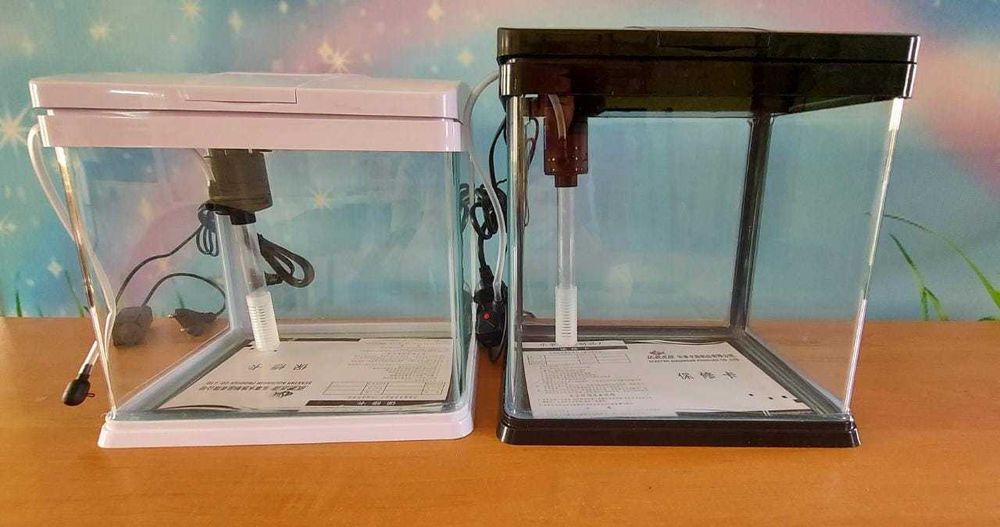 Новые  аквариумы   10 и 12 литров