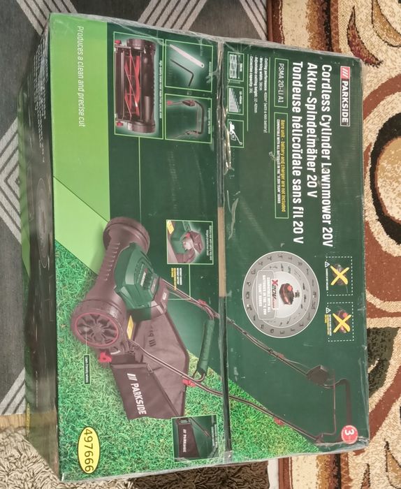 Masina de tuns gazonul iarba Parkside noi