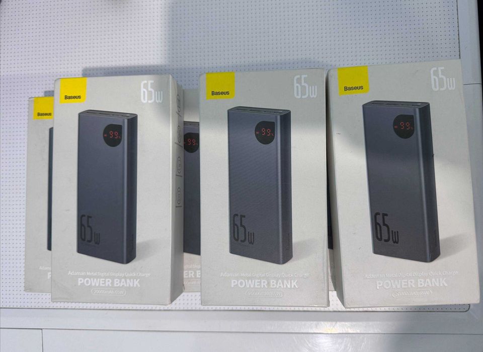 Baseus Laptop Power Bank 65WT 20000mAh 3-Output