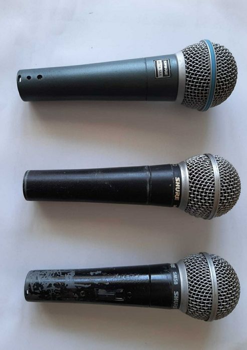 Microfoane Shure 500 lei bucata