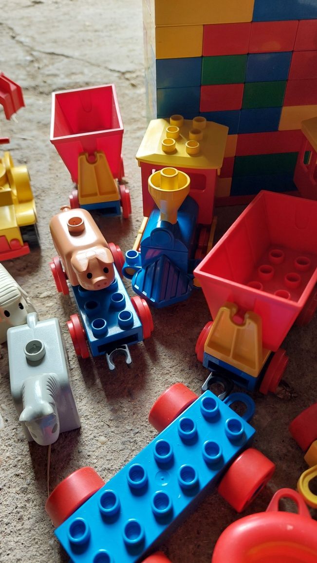 Lego duplo trenuleț, fermă.