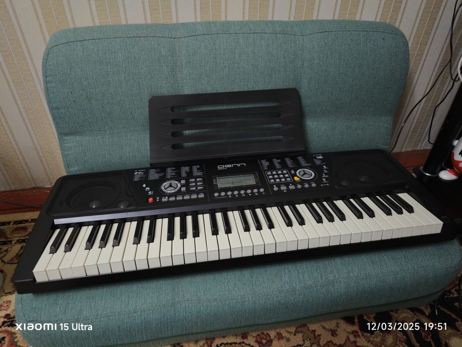 Синтезатор Denn DEK610, 61 клавиша