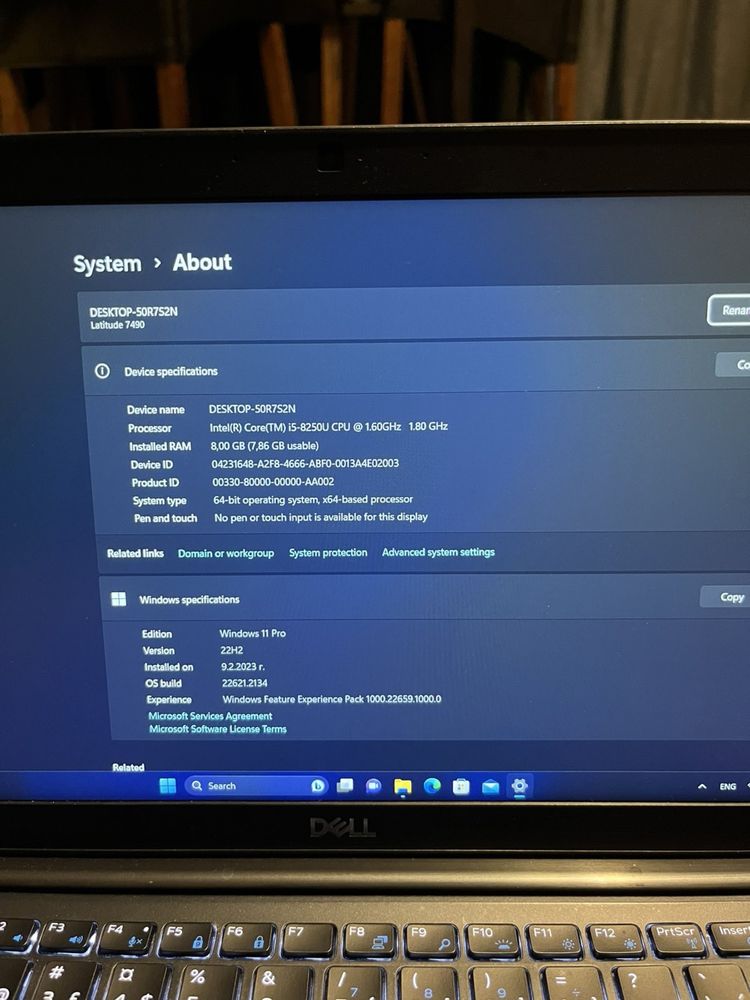 Dell Latitude 7490