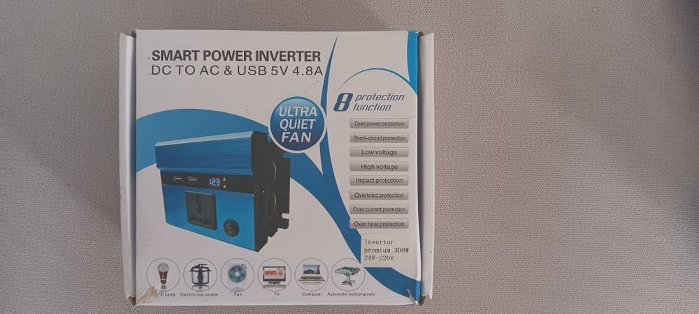 Invertor de la 24 V la 220 V
