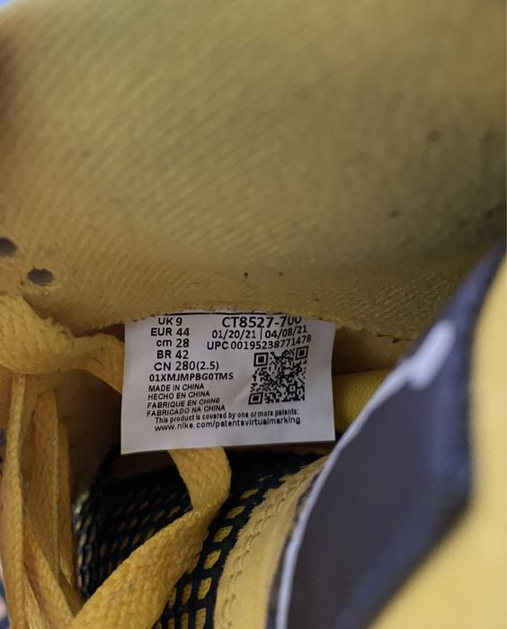 Air Jordan 4 ,,Lightning” (Nu Lacoste Adidas Dior North Face Lanvin)