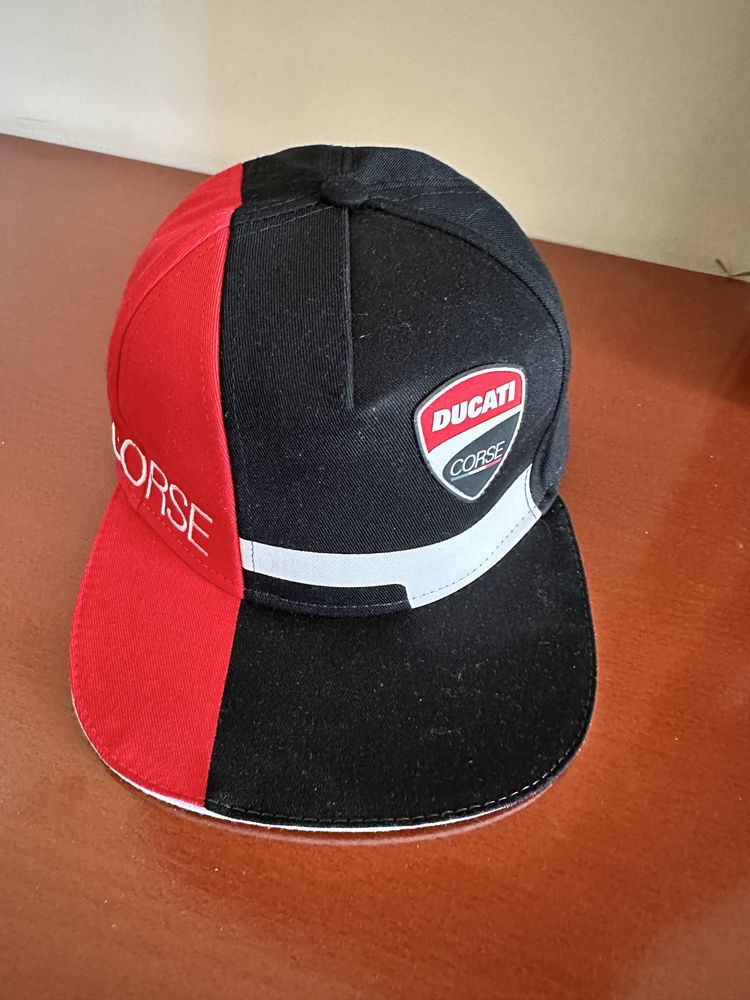 Sapca Ducati Corse Track Cap black/white/red