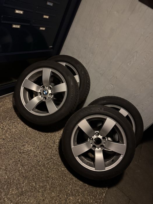 Jante bmw E60 5X120 R17 5X120 225/50 cauciucuri de iarna