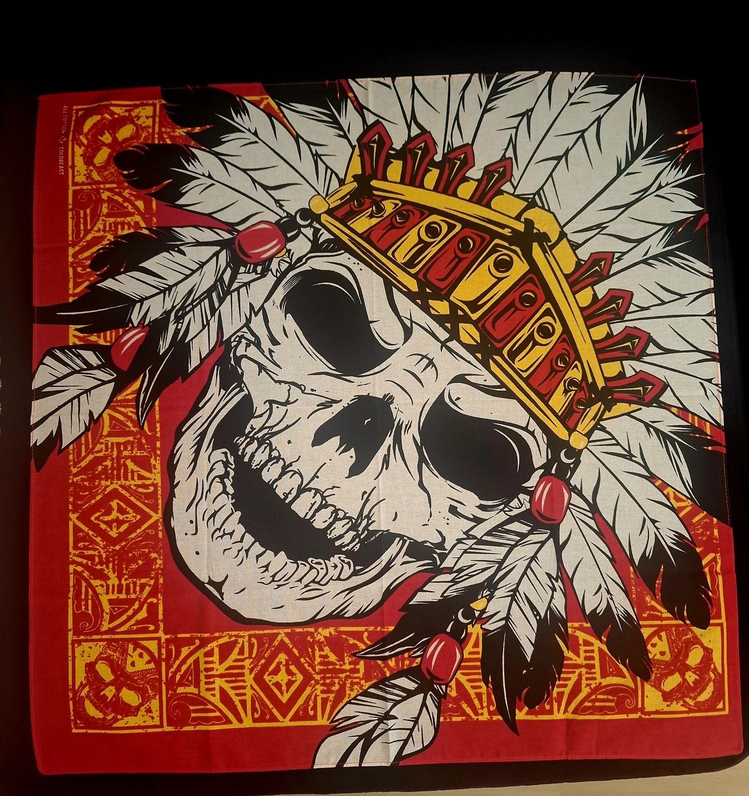 Batic / Bandana din bumbac cu imprimeu