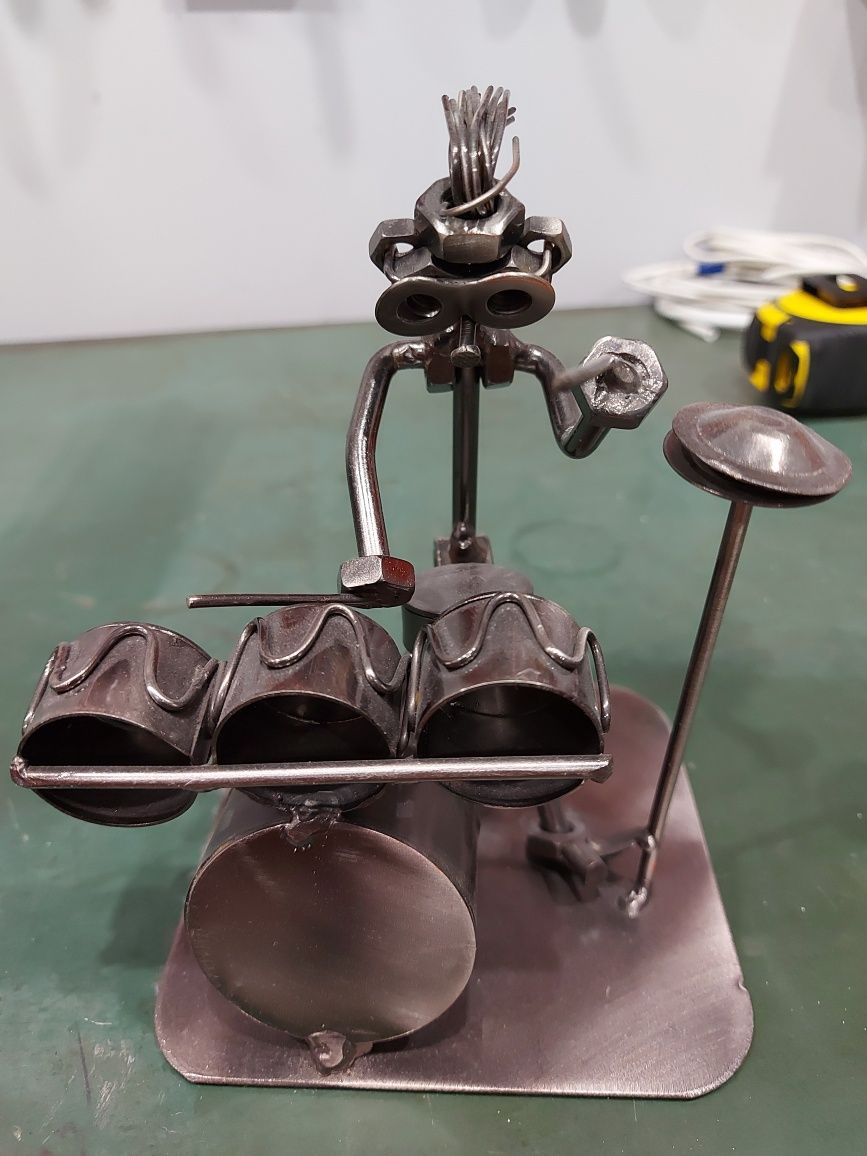 Figurina metalica tobosar