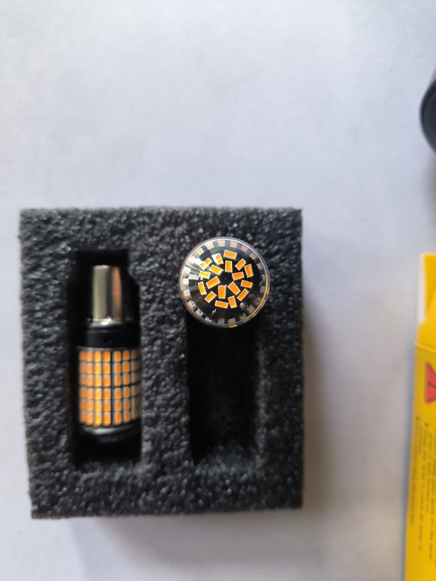 LED крушки | Super bright | Yellow BA15S P21W