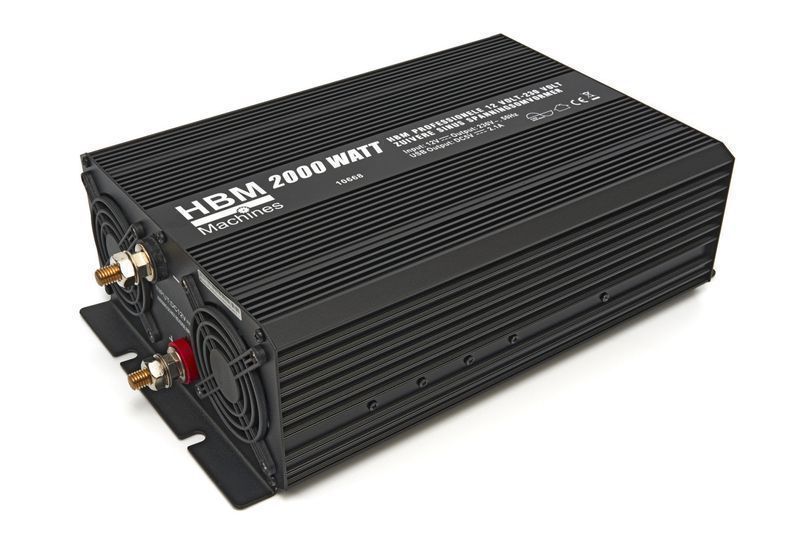 Инверторен конвертор на напрежение 600w 12v - 230v hbm