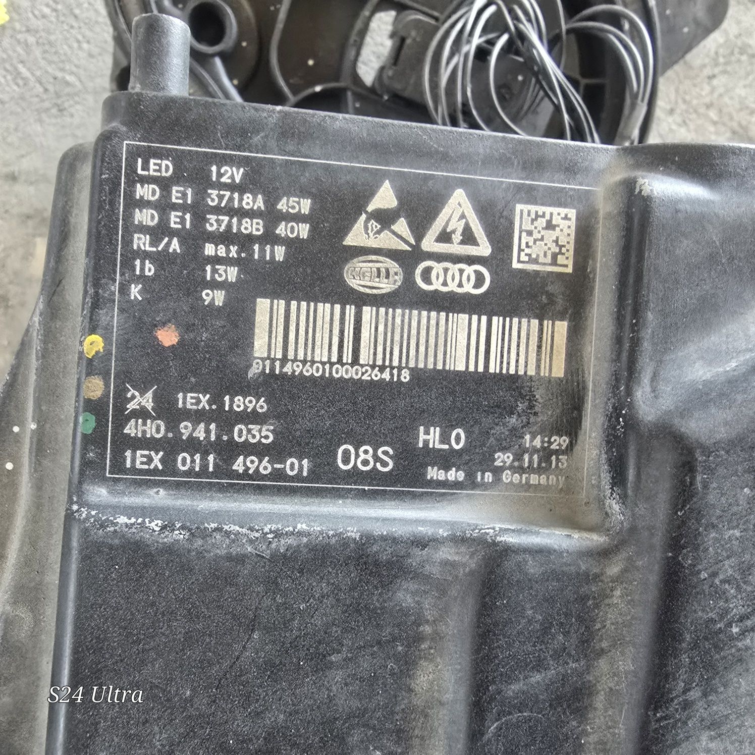 Audi A8 4H0941035 D4 фейслифт матричен ляв фар