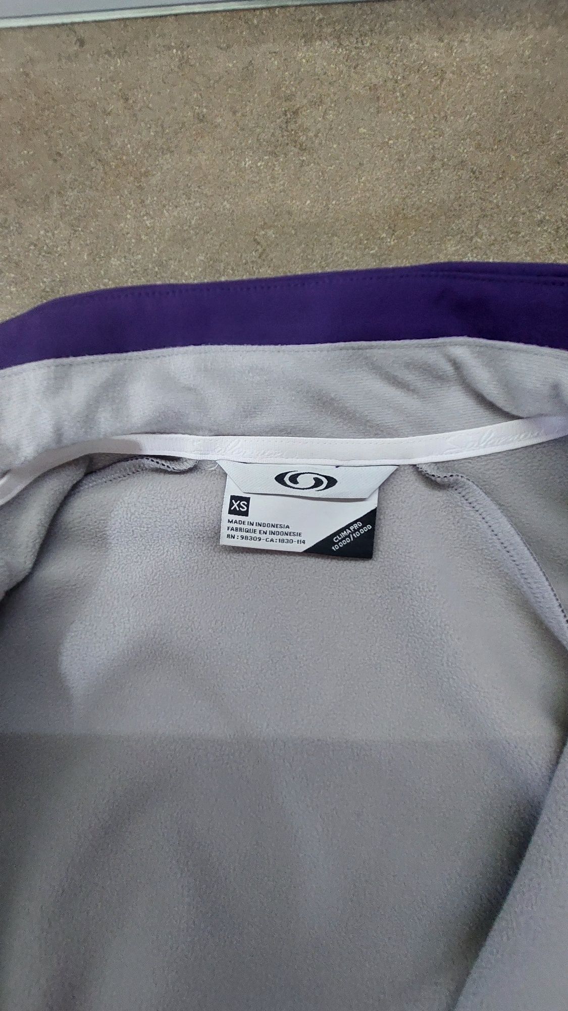 Salomon Дамско  яке Soft Shell Full Clima Pro Zip
