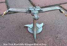 Nava de colectie Star Trek Rawcliffe Klingon Bird of Prey full metal