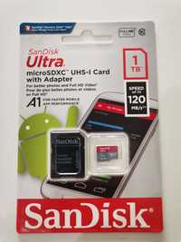 SanDisk ultra 1 TB microSDXC UHS-I Card with Adapter
