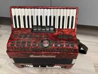 Acordeon Roayal Standard/ weltmeister Meteor 80 de basi