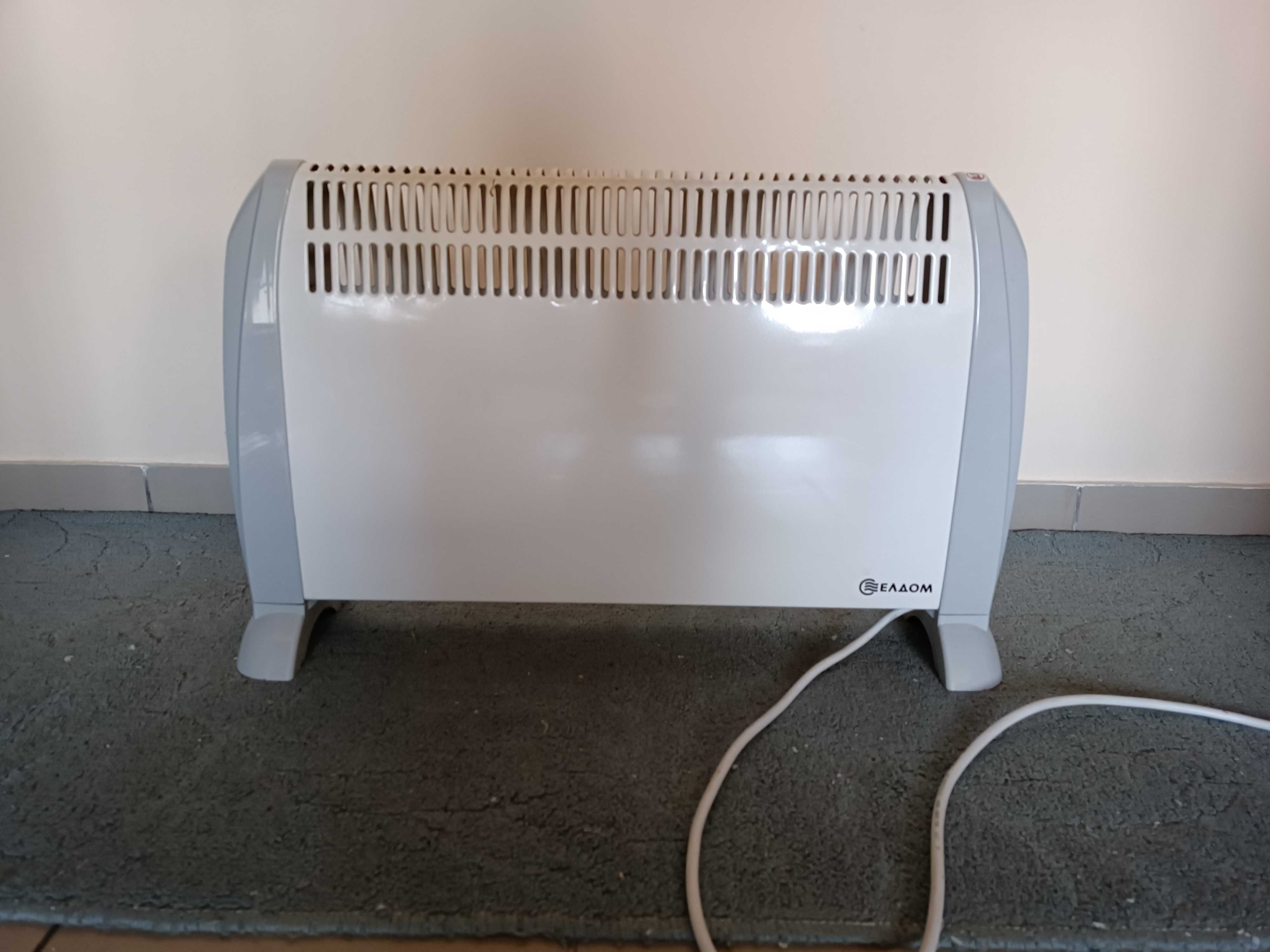 неупотребявана конвекторна печка за домашно отопление ELDOM CF2000 W