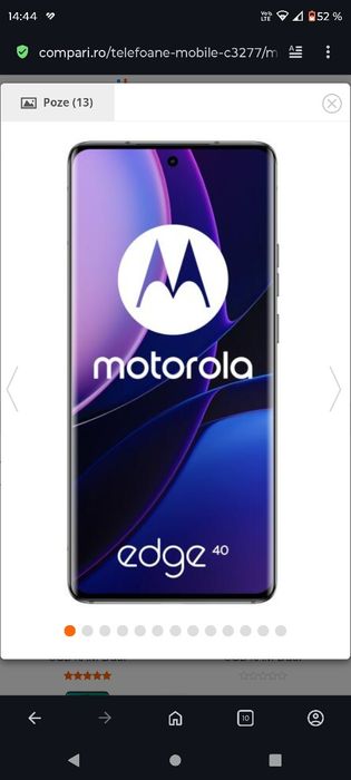 Se vinde! Nou in cutie!!  Motorola Edge 40, Dual SIM!