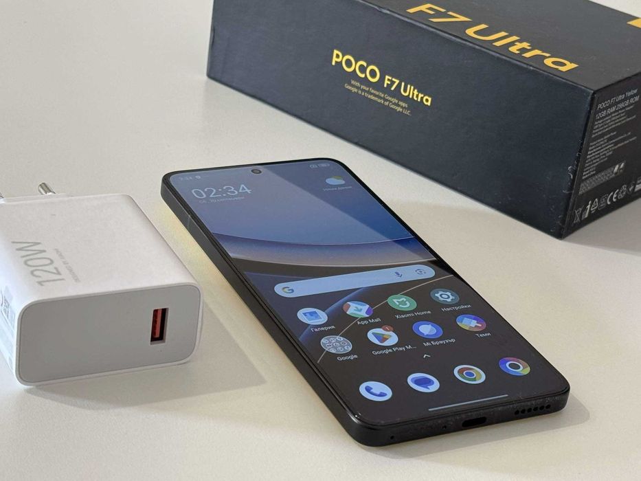 Бартер!НОВ! Xiaomi Poco F7 Ultra Yellow (Жълт)
