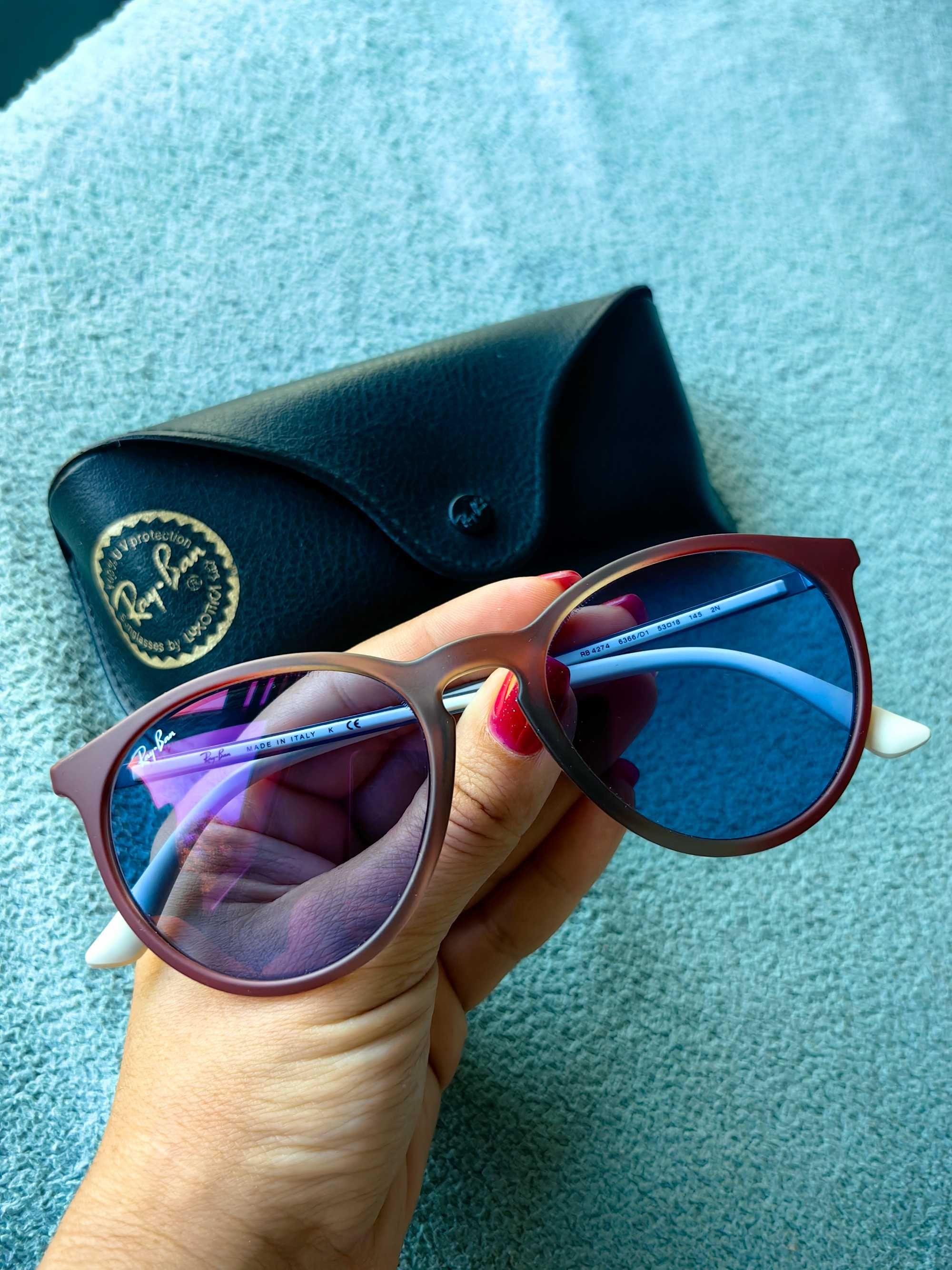 Ray ban 4274 purple слънчеви очила унисекс