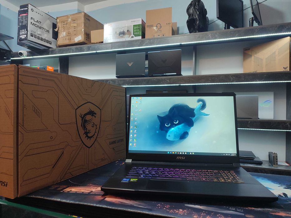 Мощный игравой ноутбук MSI Sword i7-13620H RTX4060(8GB)