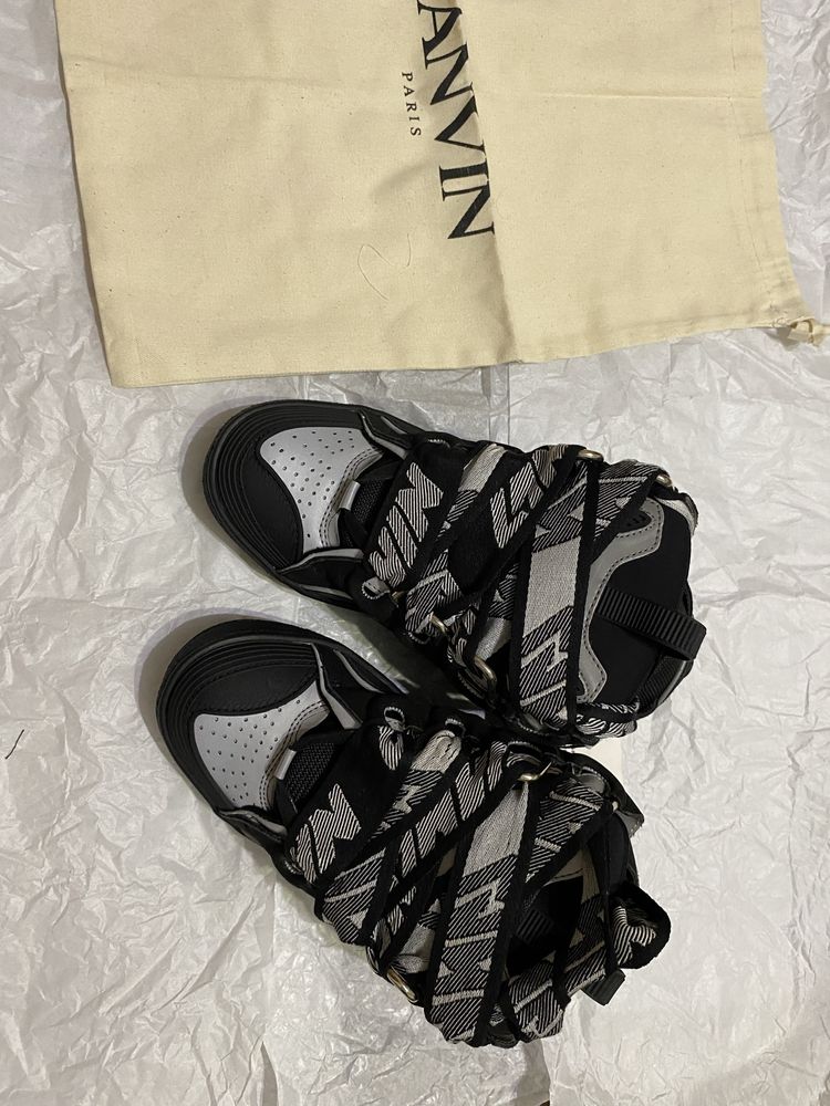 Adidasi Lanvin Curb Black