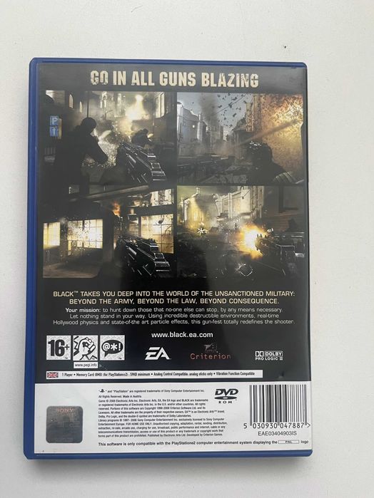 Black за PS2
Black за PS2