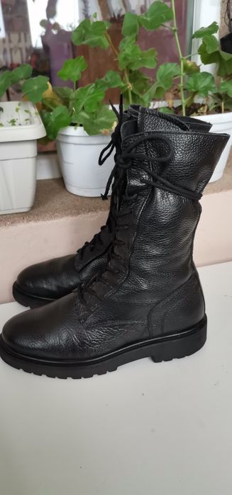 Дамски ботуши от естествена кожа 39 н.