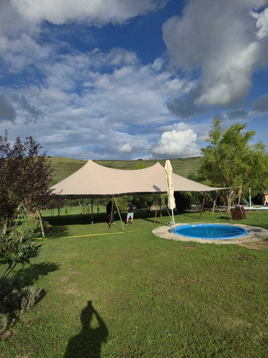Cort evenimente stretch / african
