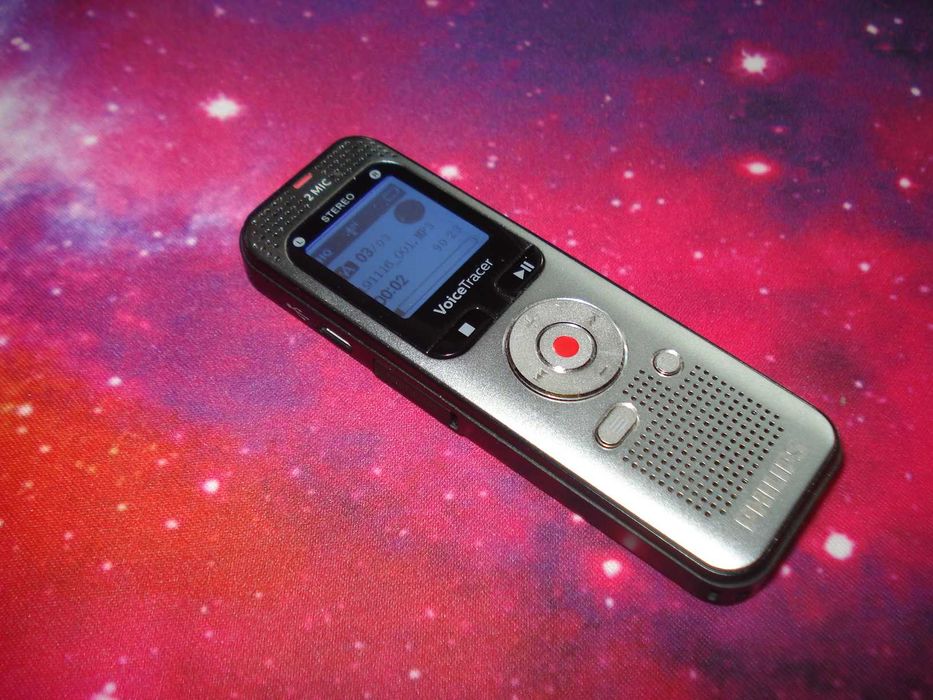 reportofon audio philips dvt2050 voicetracer 2mic radio