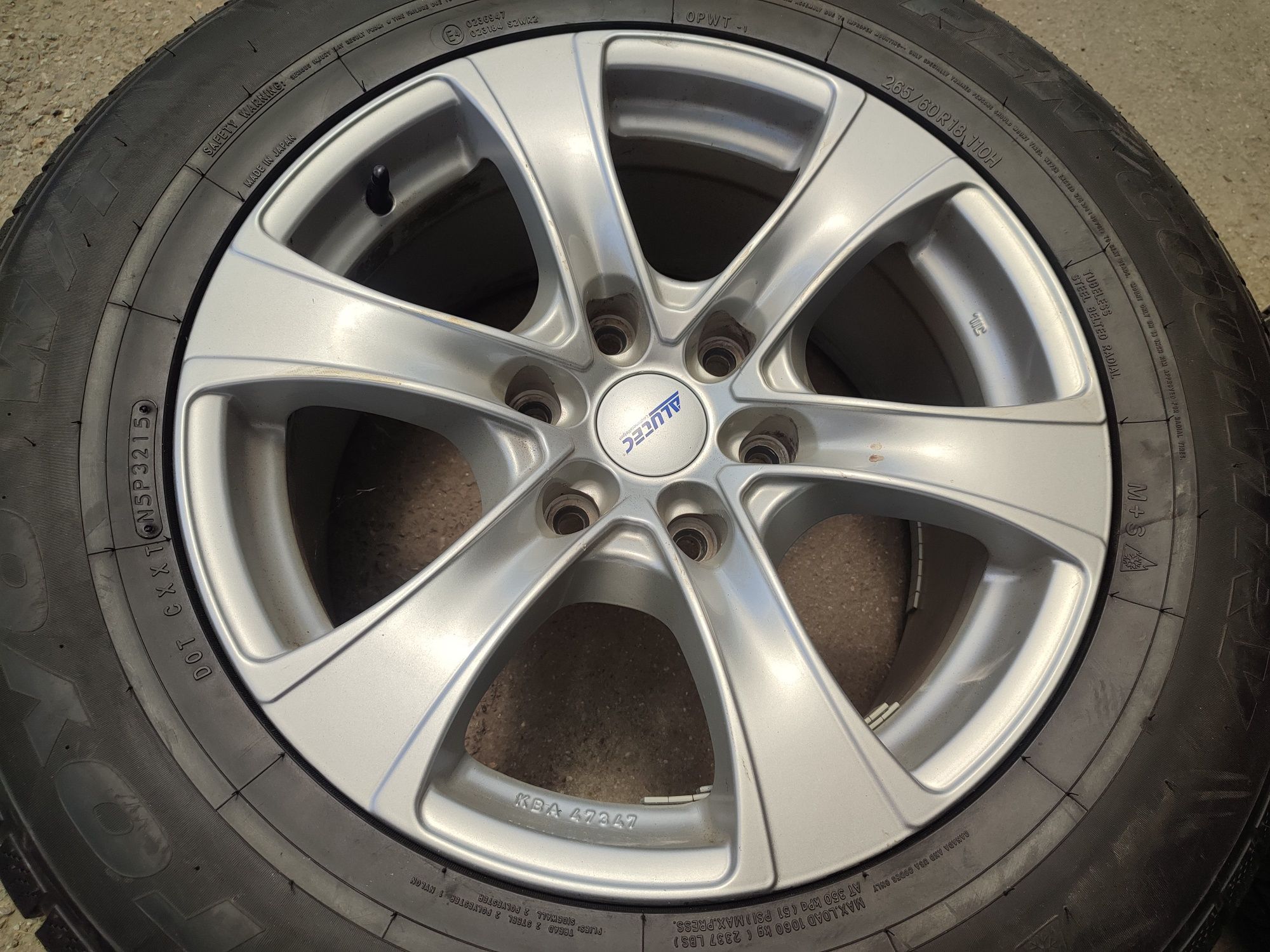 18" оригинални алуминиеви джанти за Mitsubishi L200.