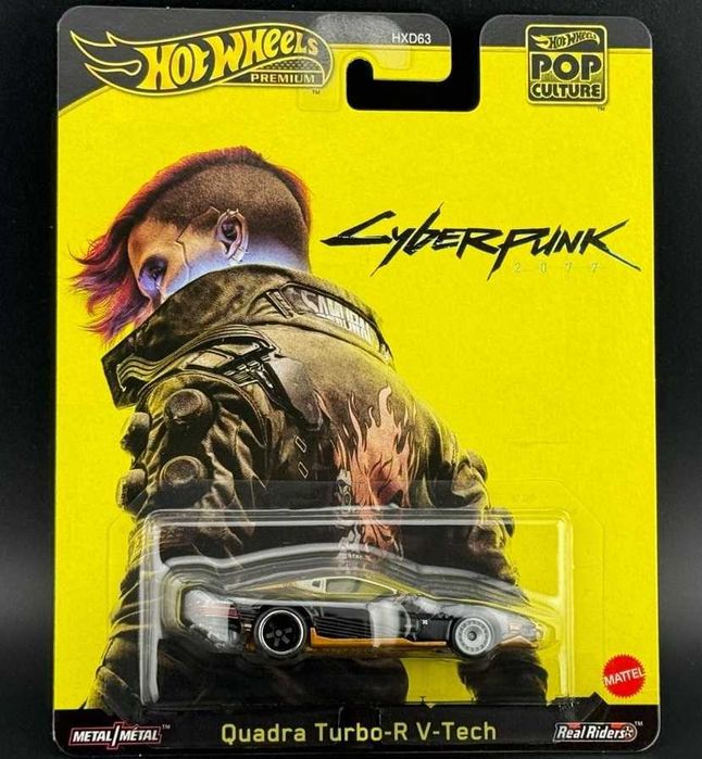 Hot Wheels Premium Cyberpunk 2077 Quadra Turbo-R V-Tech