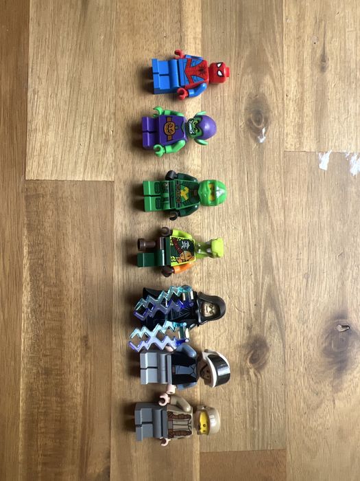 Lego фигурки нинджаго, марвел, стар уорс