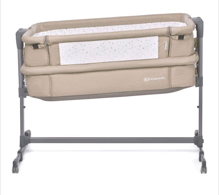 Бебешко легло 2 in 1 Co-Sleeper Kinderkraft Neste Up, Бежов