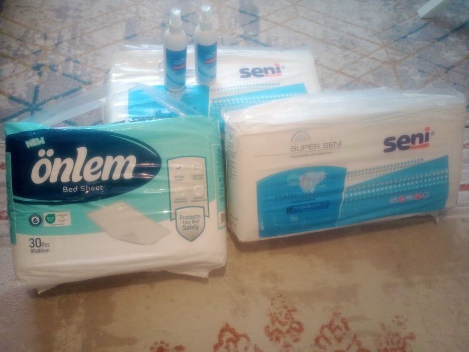 Продам  памперсы и пеленки для взрослых