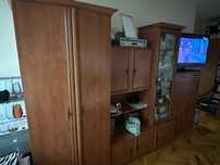 Холна секция цвят череша