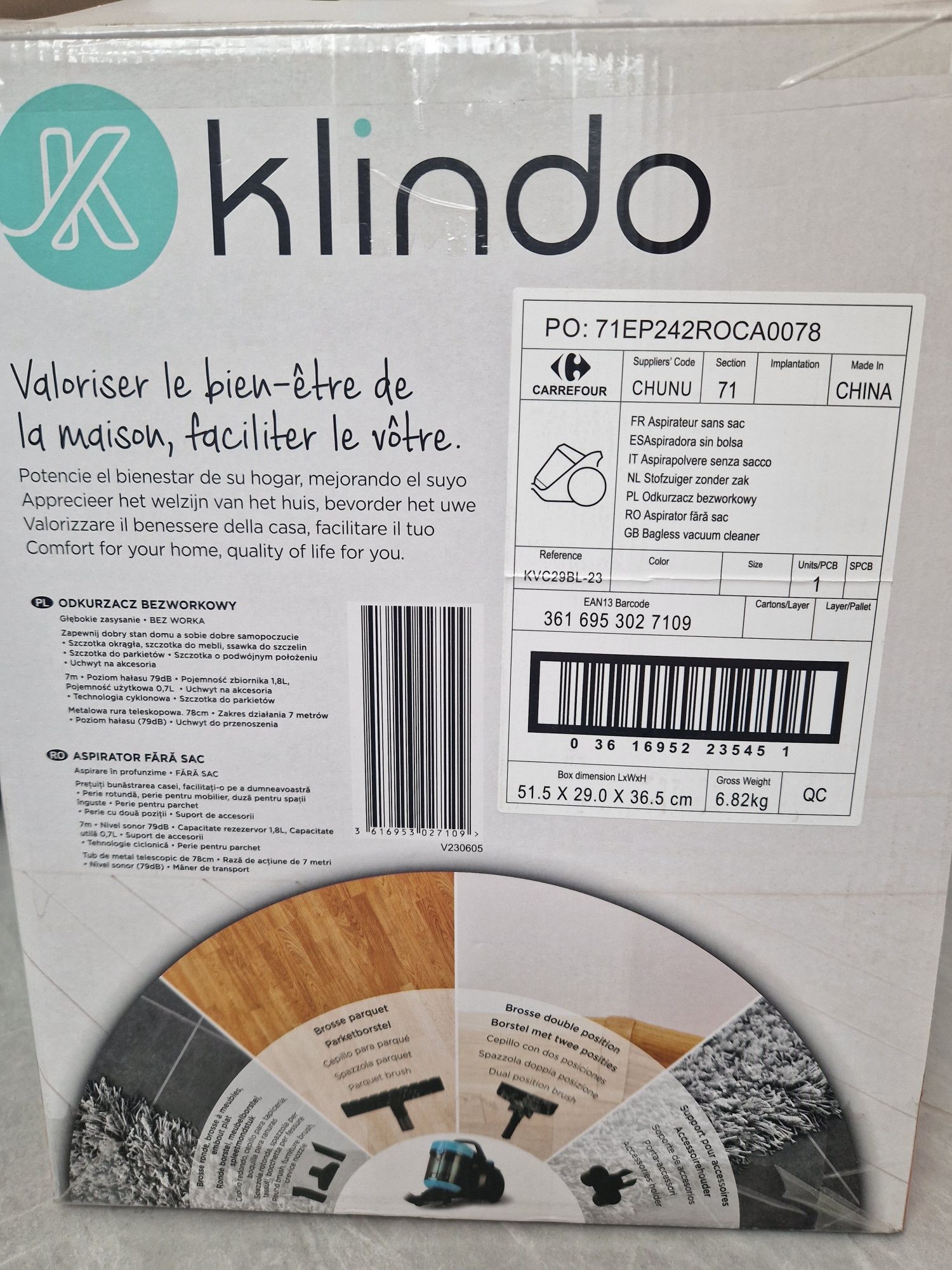 Vand aspirator nou