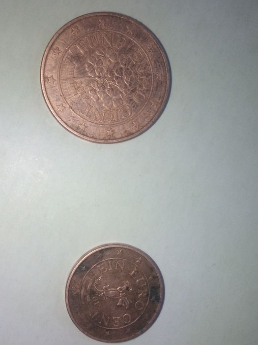Pachet moneda de 1 și 5 eurocenți 30% reducere