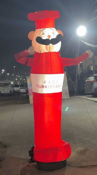 Надувная фигура для кафе для рекламы уличный