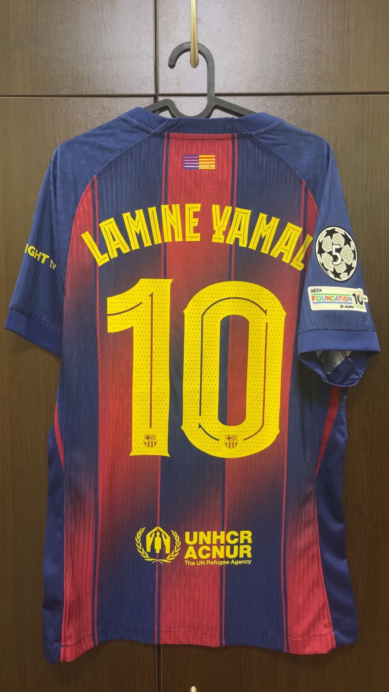 Барселона 2025/26 – Lamine Yamal №10, нова официална фланелка
