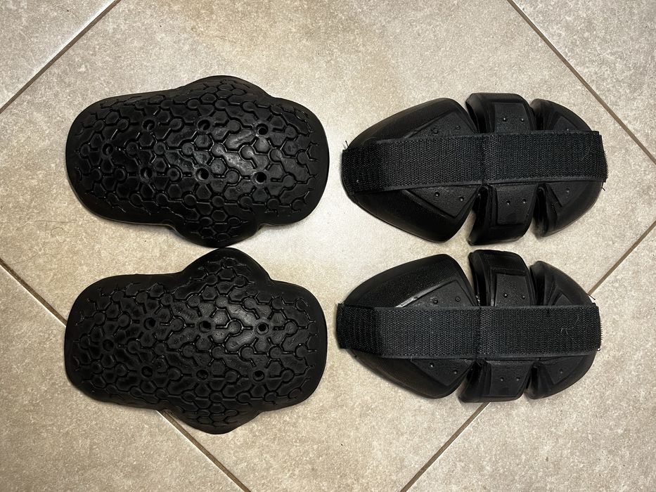 Set protectii moto genunchi coate omologate CE