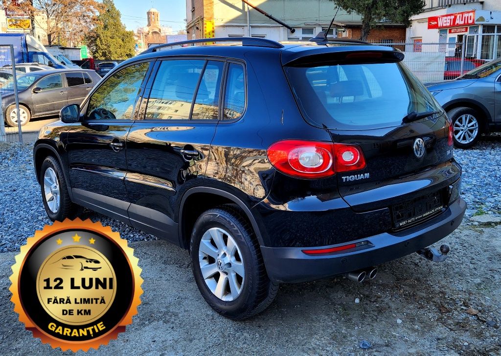 Vw Tiguan - 2.0 TDI - 170 CP - Navigație - Piele - Trapa - An 2009