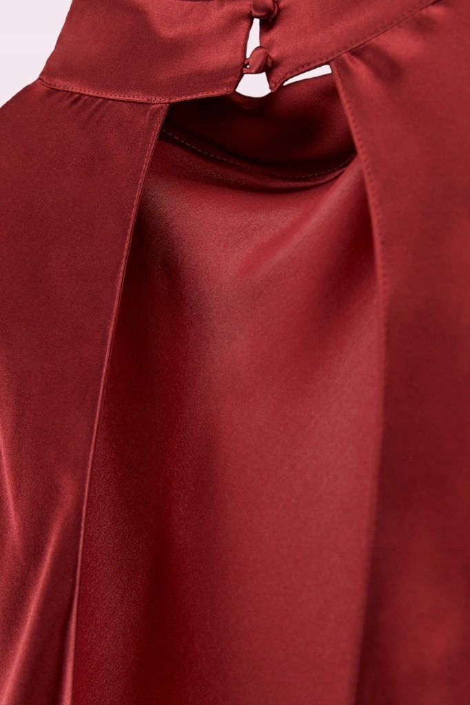 Rochie din mătase 100%Zara silk blend limited edition