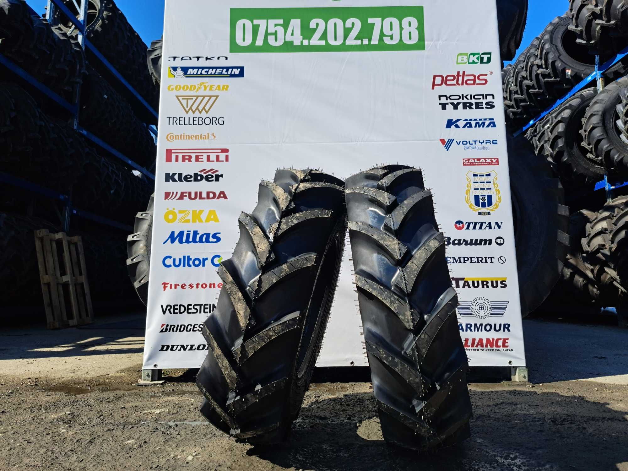 11.2-20 cu 8 pliuri cauciucuri noi pentru tractor fata marca OZKA