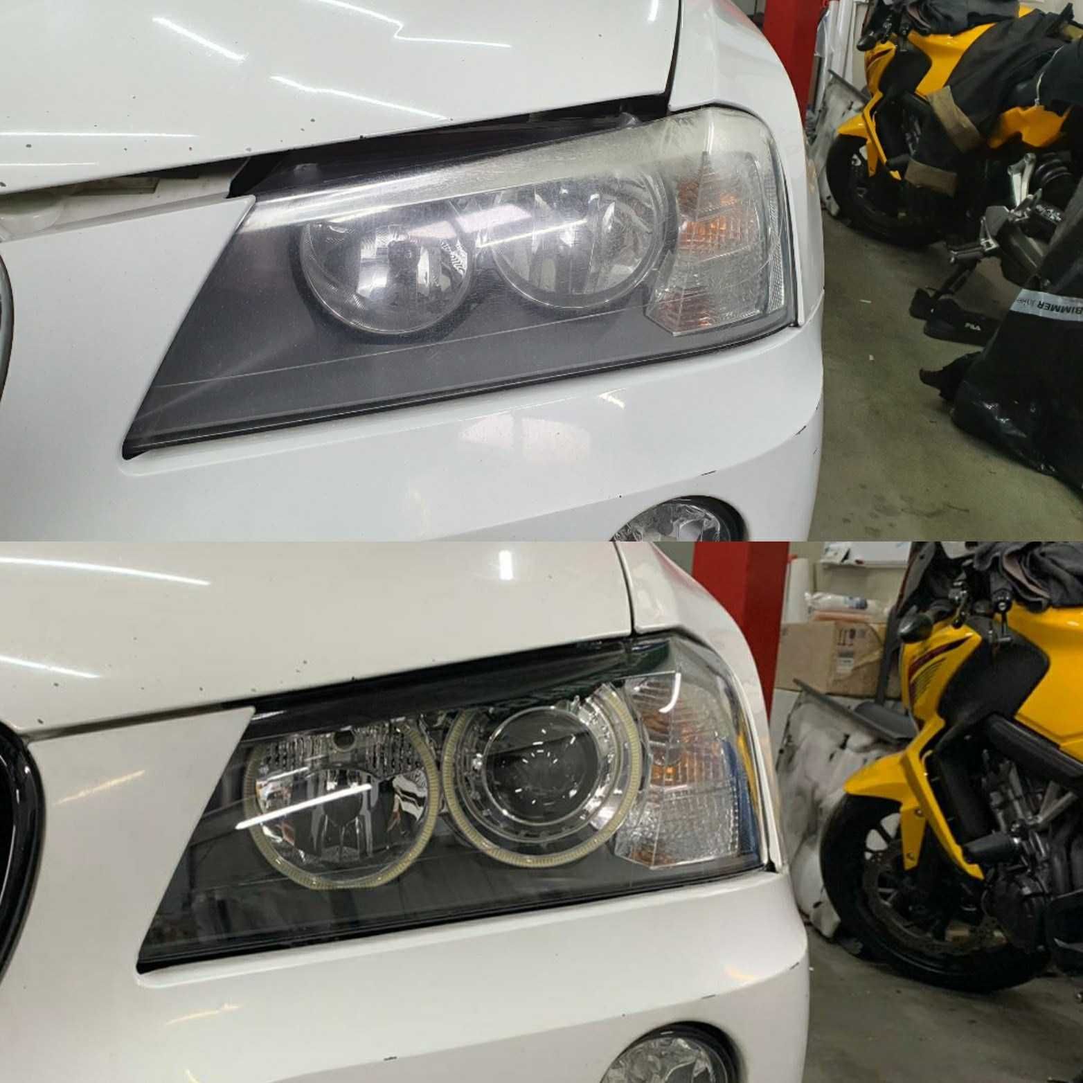 Lupe Bixenon + kit Led 60W BMW X3+montaj