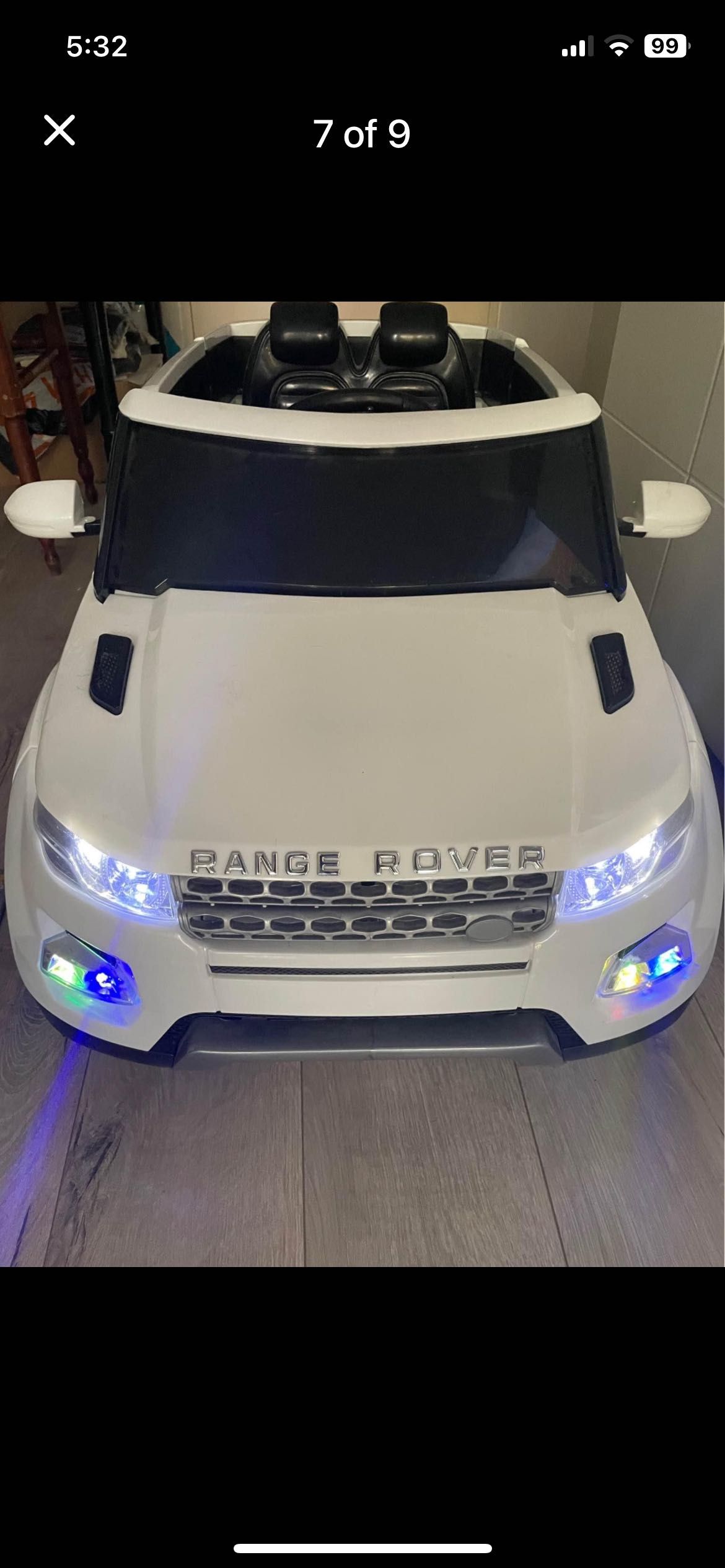Детска Акумулаторен Джип Range Rover, Двуместен