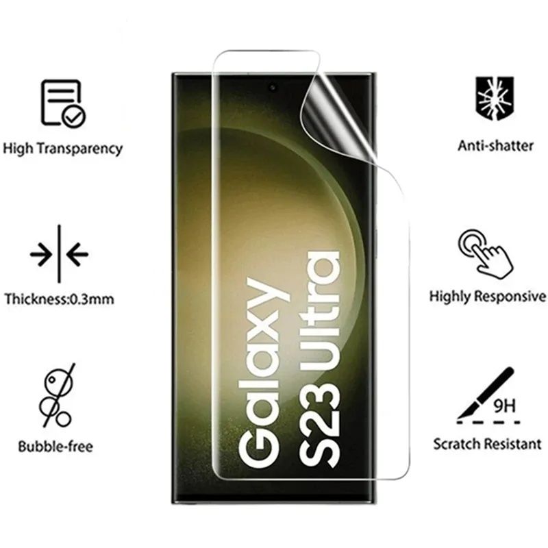 Хидрогел Протектор за Samsung Galaxy S23 / S23 Ultra за Дисплей / Гръб