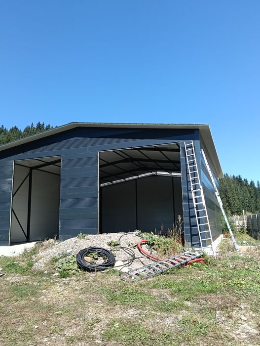 Vand hale metalice complete pentru:
- Service Auto 
- Spalatorie Auto