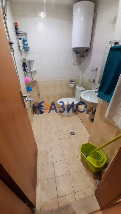 Студио с изглед към морето в комплекс Кая на първа линия в Слънчев